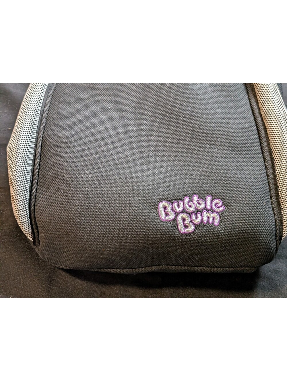 BubbleBum Inflatable Backless Booster Car Seat Travel 40-100 lb Black